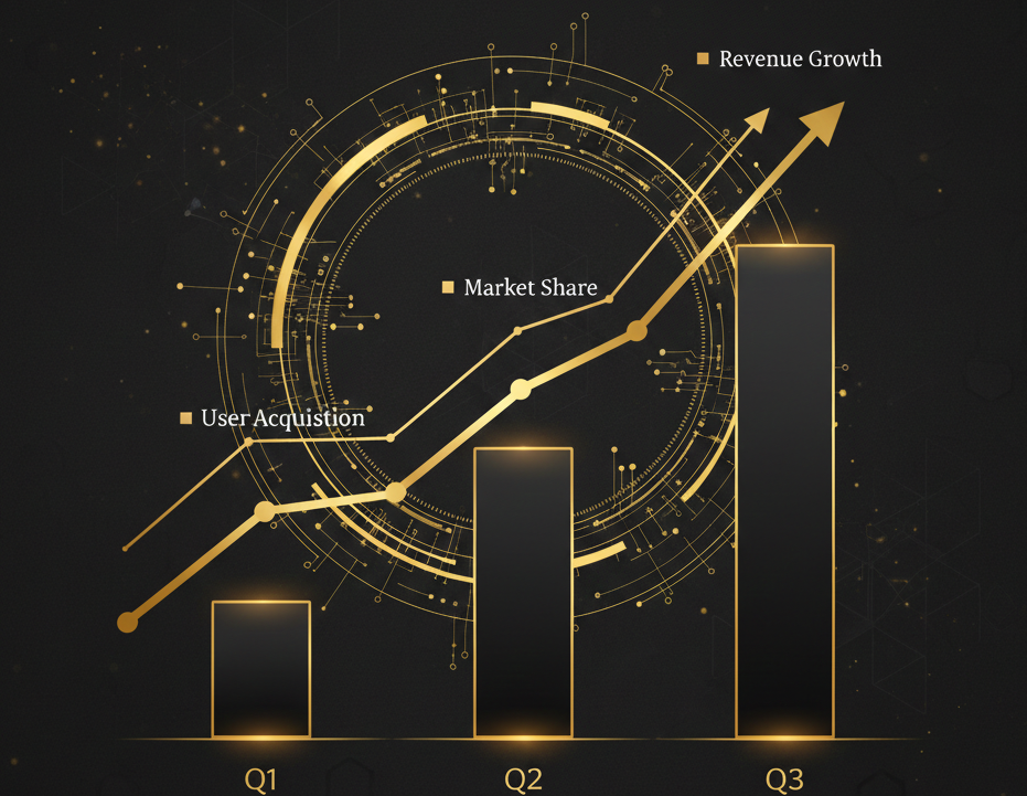 Website conversion rate optimization results for a celebrity expert brand.
